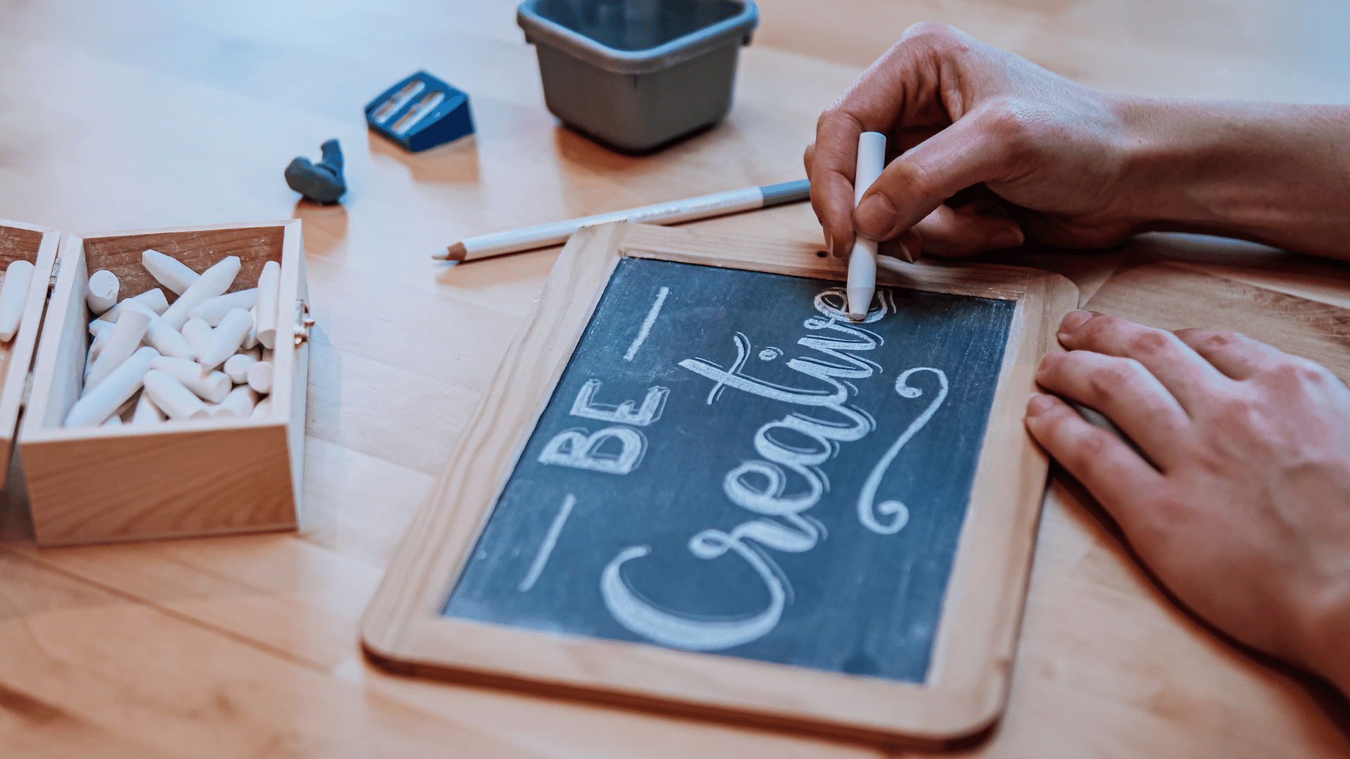 30 tips om met krijt op een krijtbord te schrijven