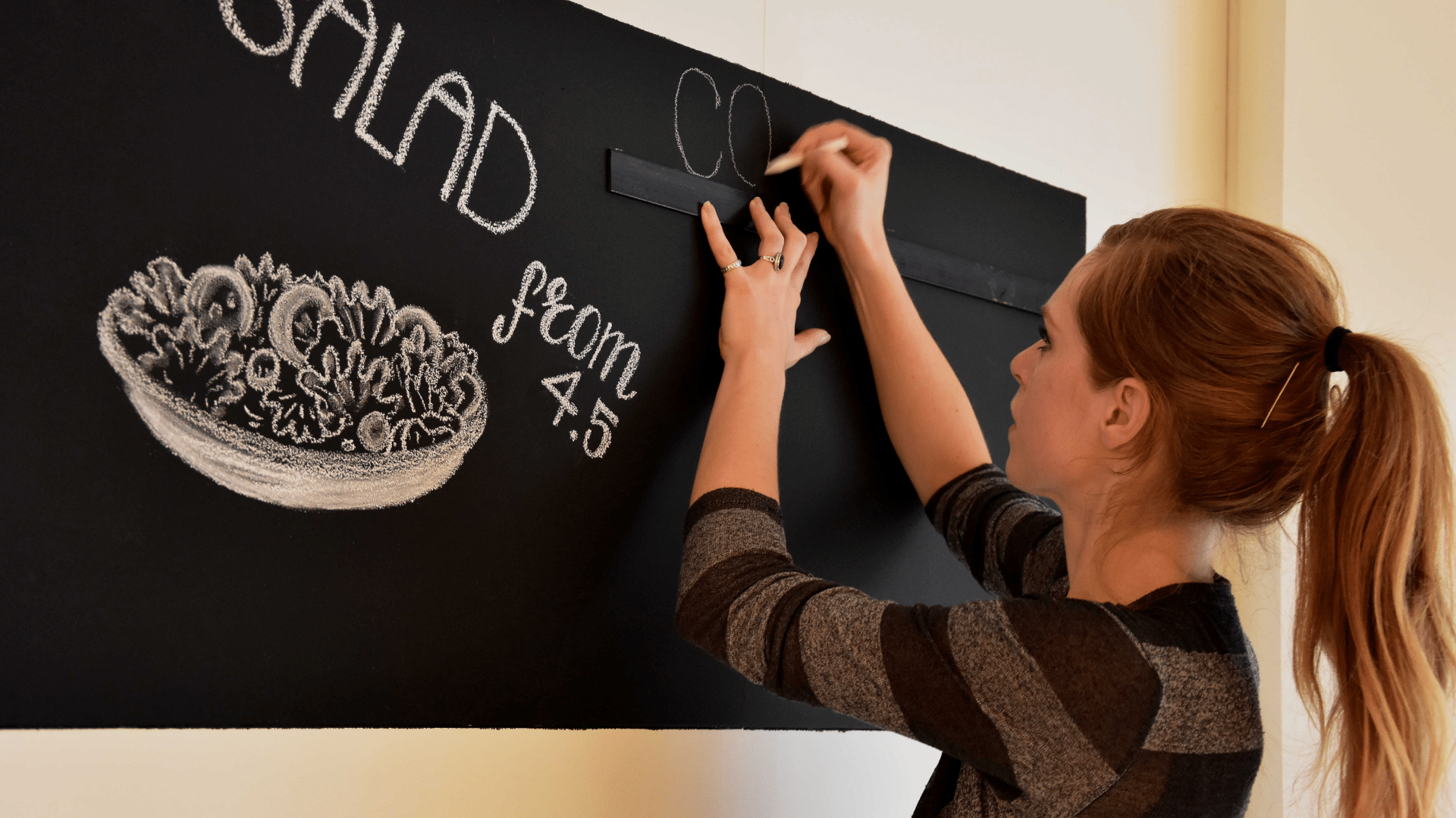 3 tools die je nodig hebt om recht op een krijtbord te schrijven