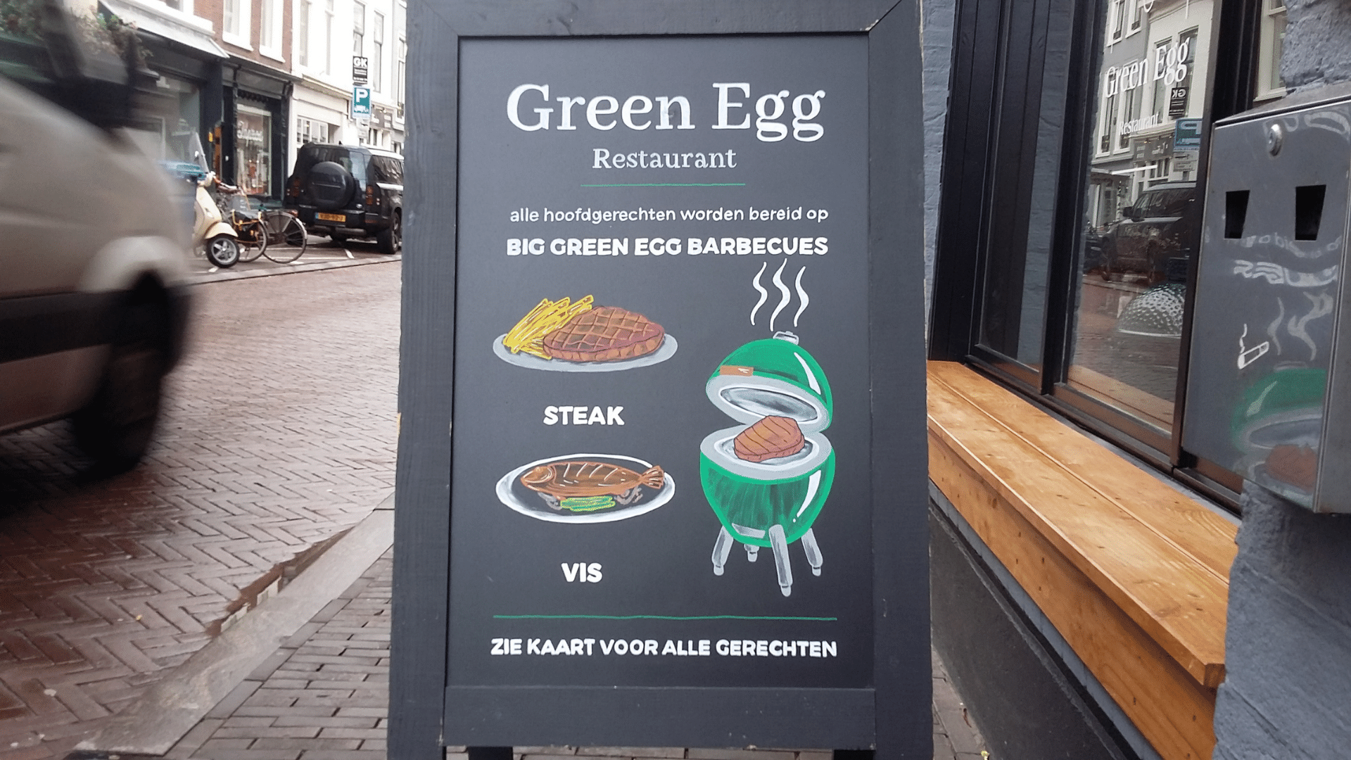 Krijtborden in de horeca