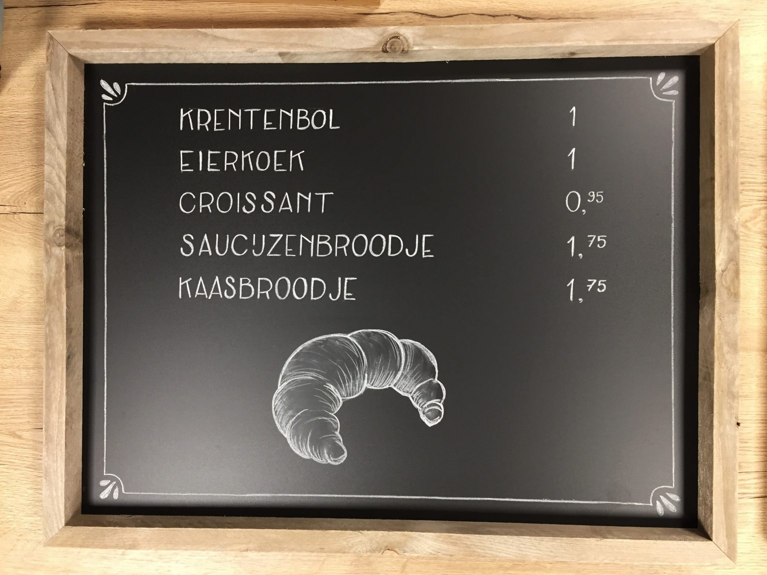 krijtbord-menu-schrijven