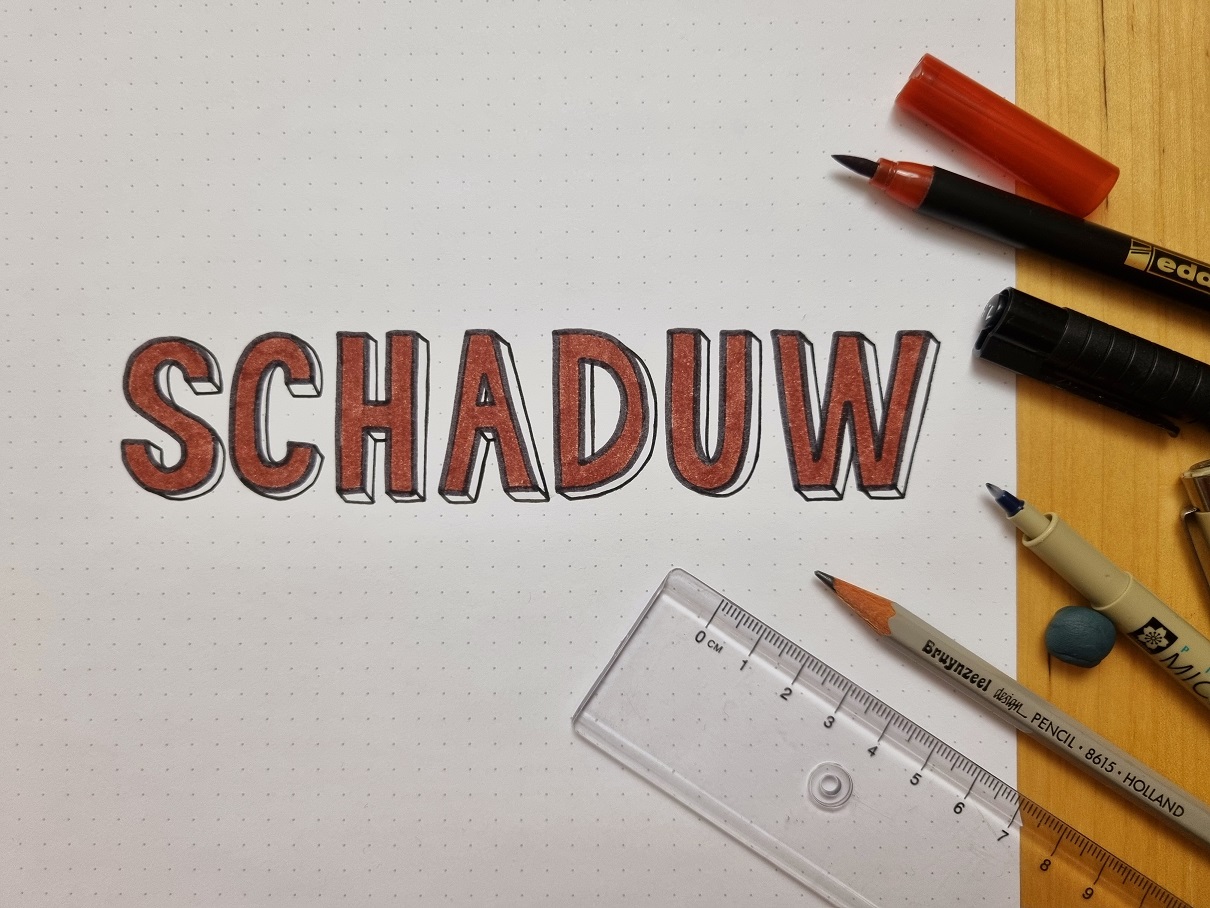 schaduw-letters-zo-teken-je-schaduw-bij-letters