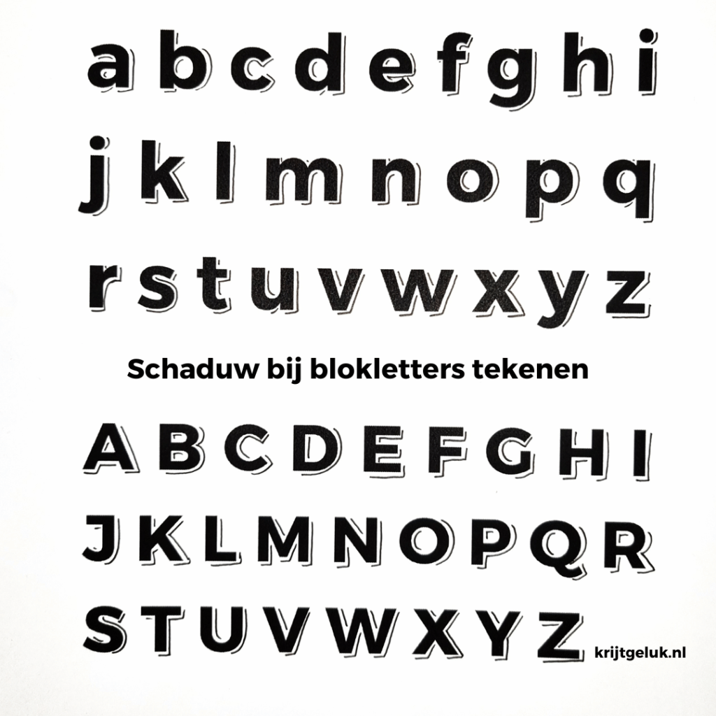 schaduw-tekenen-bij-blokletters-alfabet