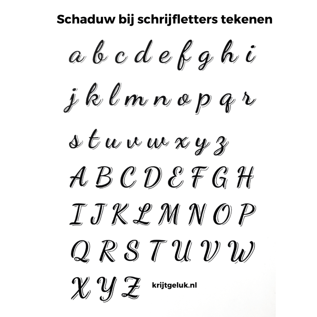 schaduw-tekenen-bij-schrijfletters-alfabet