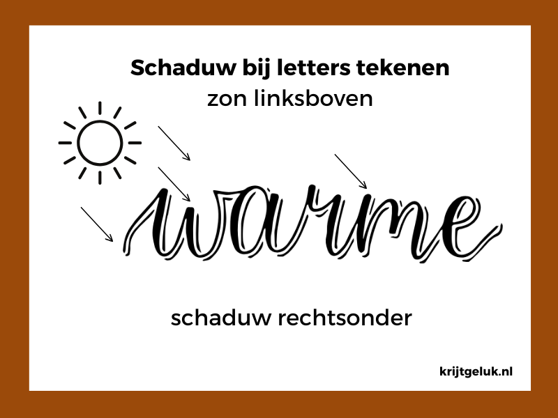 schaduwletters-tekenen