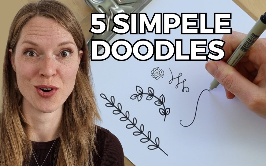 5 simpele doodles om je handlettering direct mooier te maken