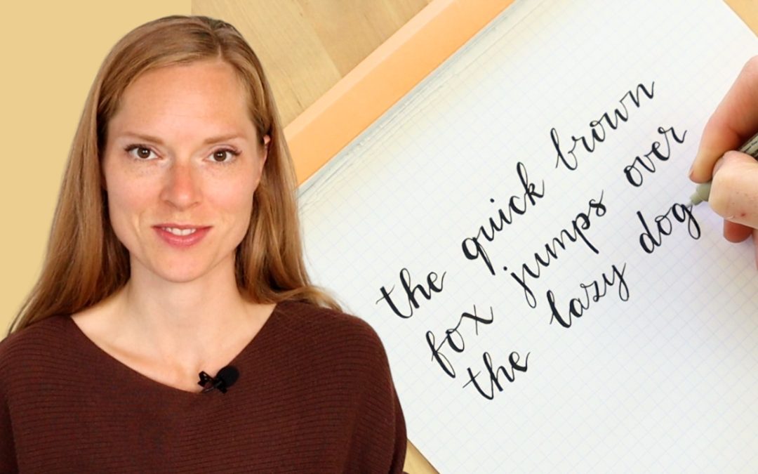 Zo kun je sierlijke letters handletteren (ontdek faux calligraphy!)