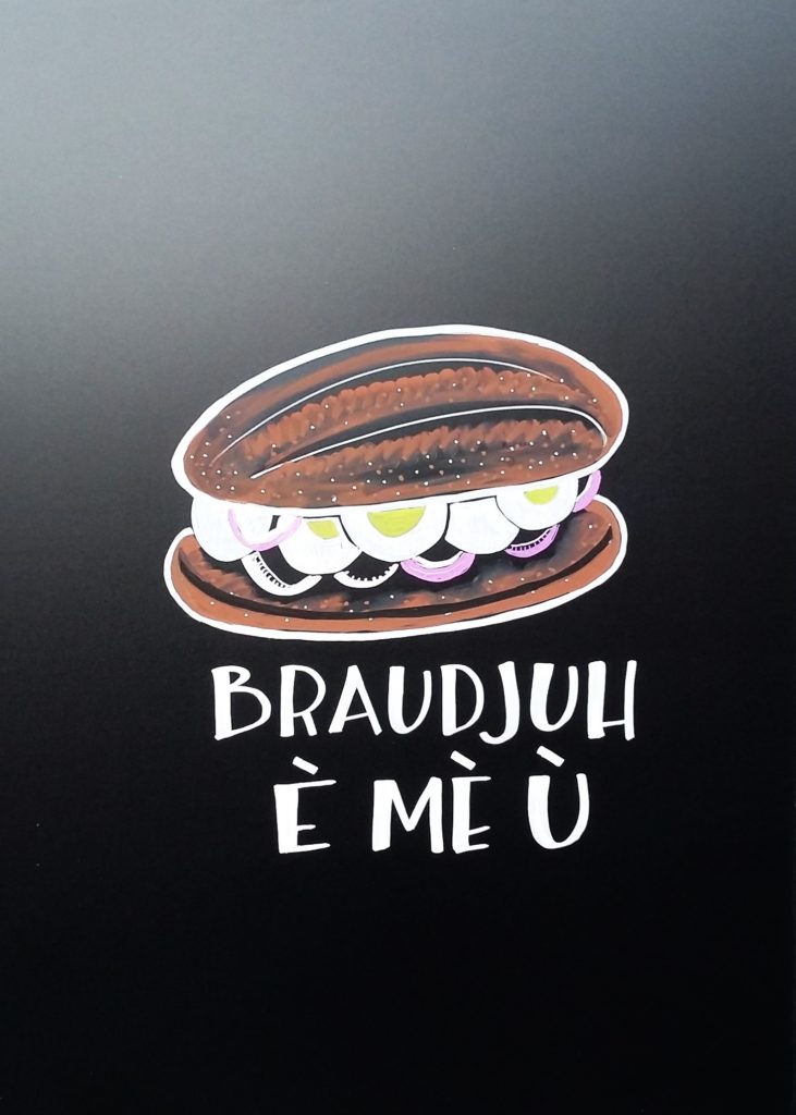krijtbord-restaurant-cafe-beschrijven-broodje-menu