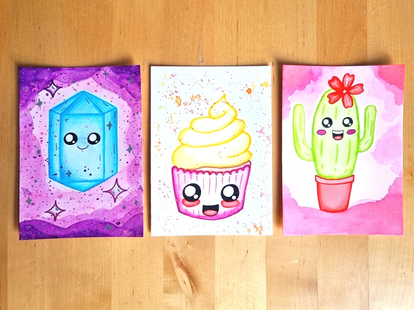 schattige-dingen-tekenen-kawaii-kaarten schattige-dingen-tekenen-kawaii-kaarten