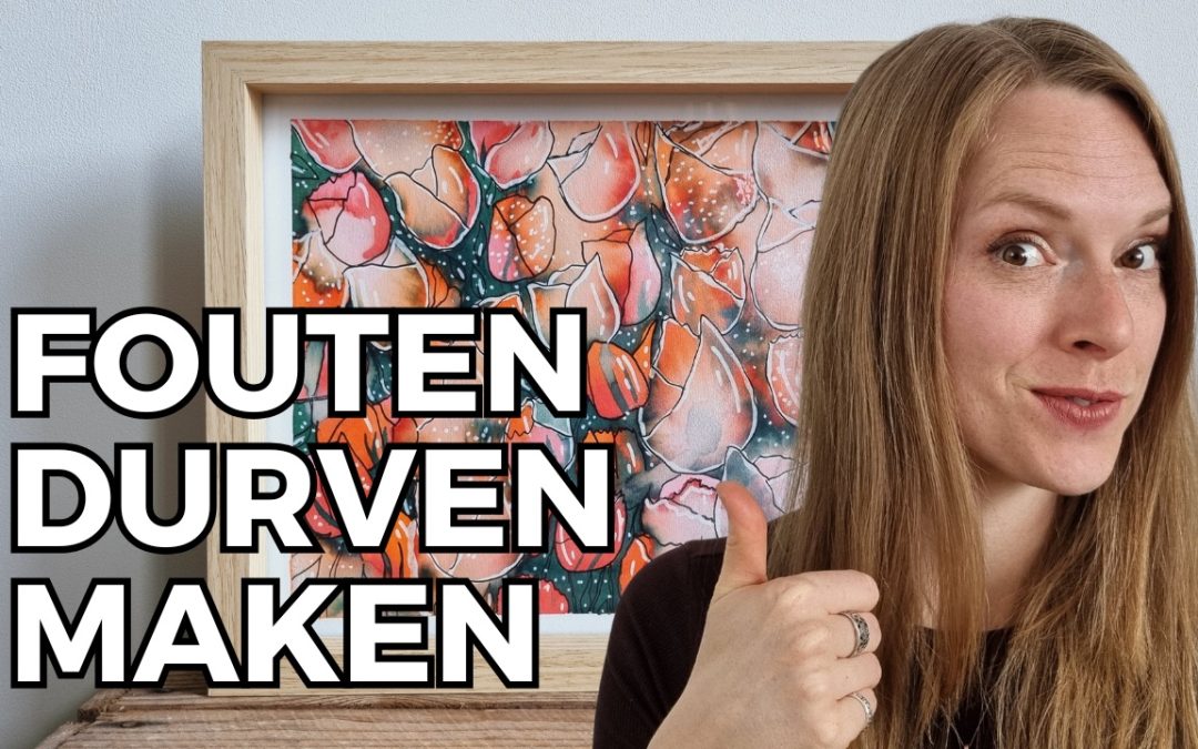 Tulpen schilderen met waterverf