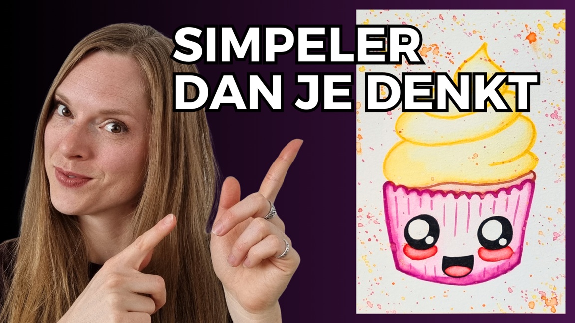 zo-teken-je-makkelijk-een-kawaii-cupcake