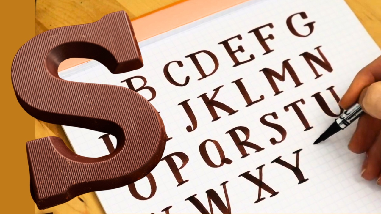 chocoladeletter-tekenen-sinterklaas-letters-schrijven