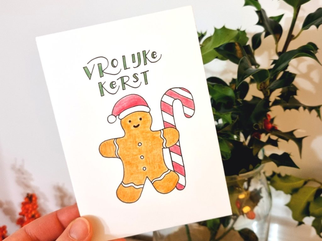 gemberkoekmannetje-tekenen