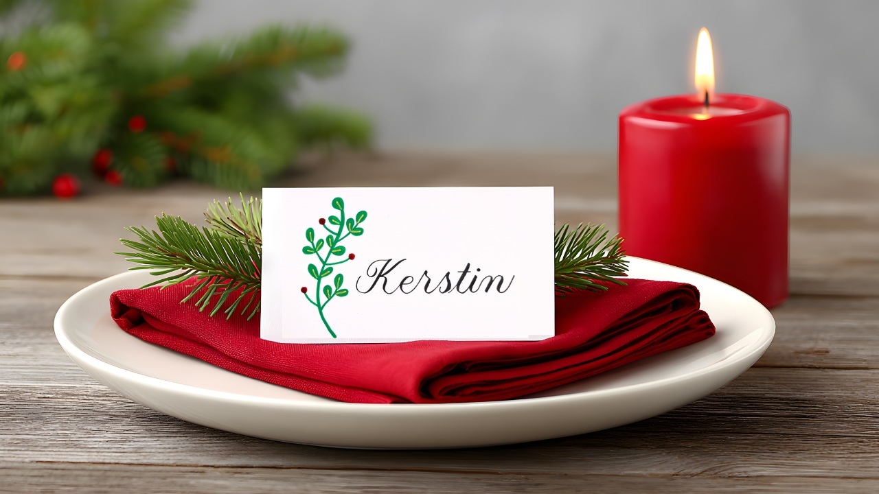 naamkaartjes-kerstdiner-kalligraferen