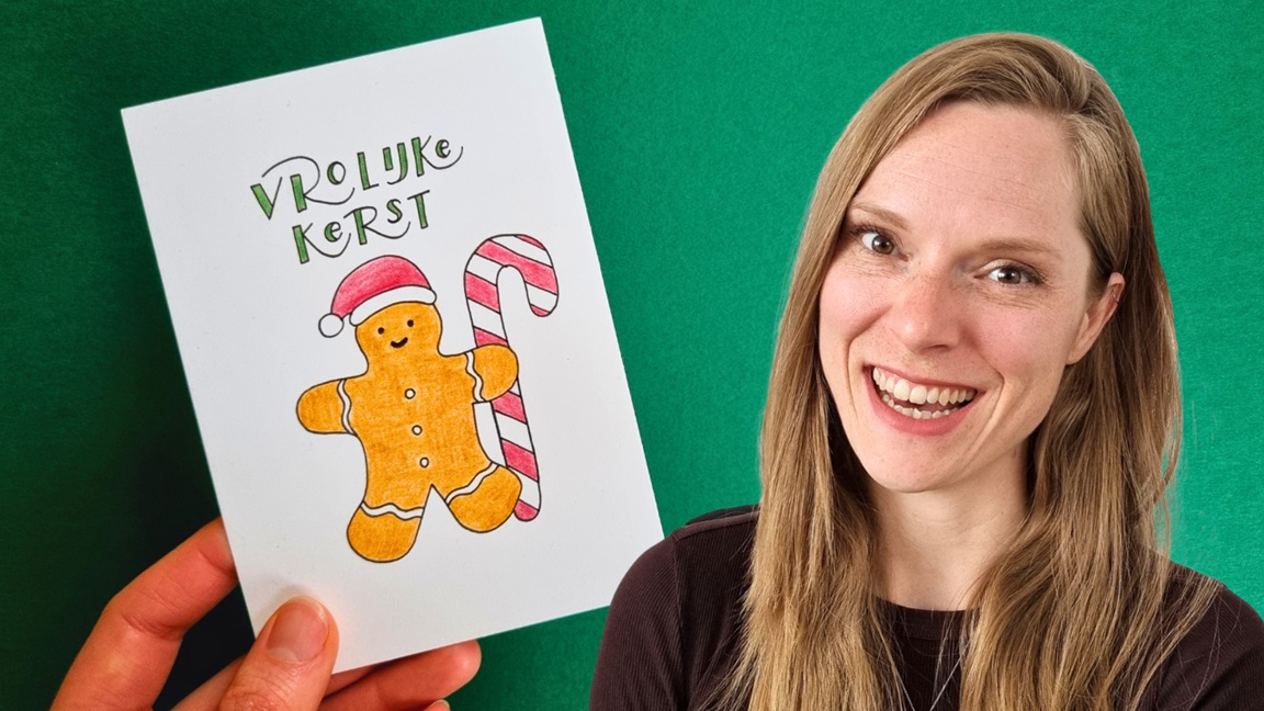 zo-teken-je-een-kerstkaart-gingerbread-mannetje-koekemannetje