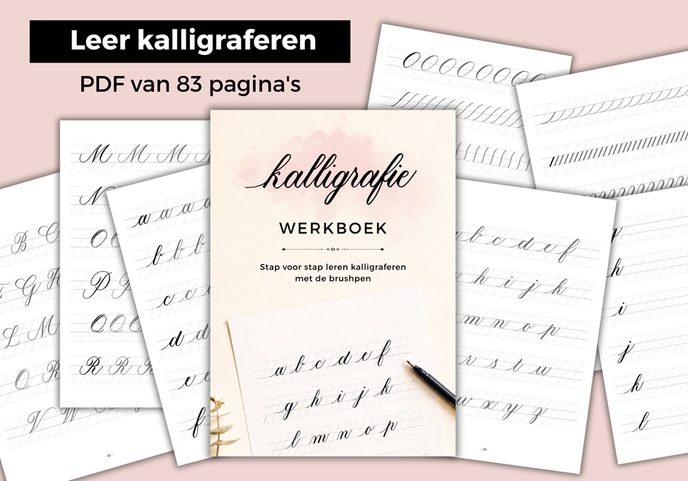 kalligrafie-werkboek-oefenbladen