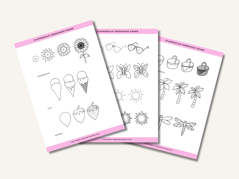 stap-voor-stap-tekeningen-zomer-beginners-pdf